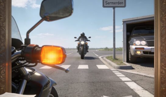 Mithaftung durch ein irreführendes Blinken: Wer zahlt für den Unfallschaden?