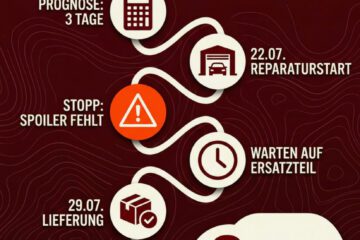 Erstattung der Mietwagenkosten: Wer zahlt bei Verzögerungen in der Werkstatt?